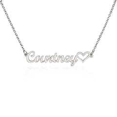 Heart Name Personalized Necklace