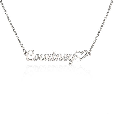 Heart Name Personalized Necklace