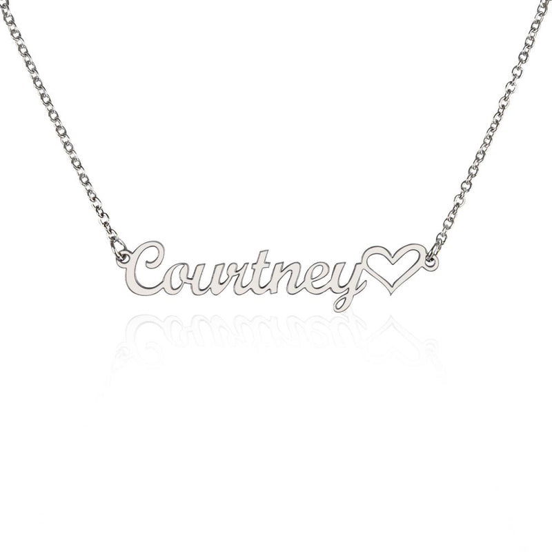 Heart Name Personalized Necklace