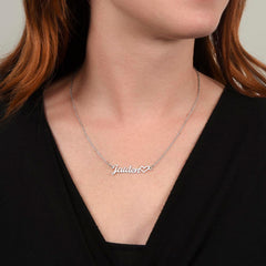 Heart Name Personalized Necklace